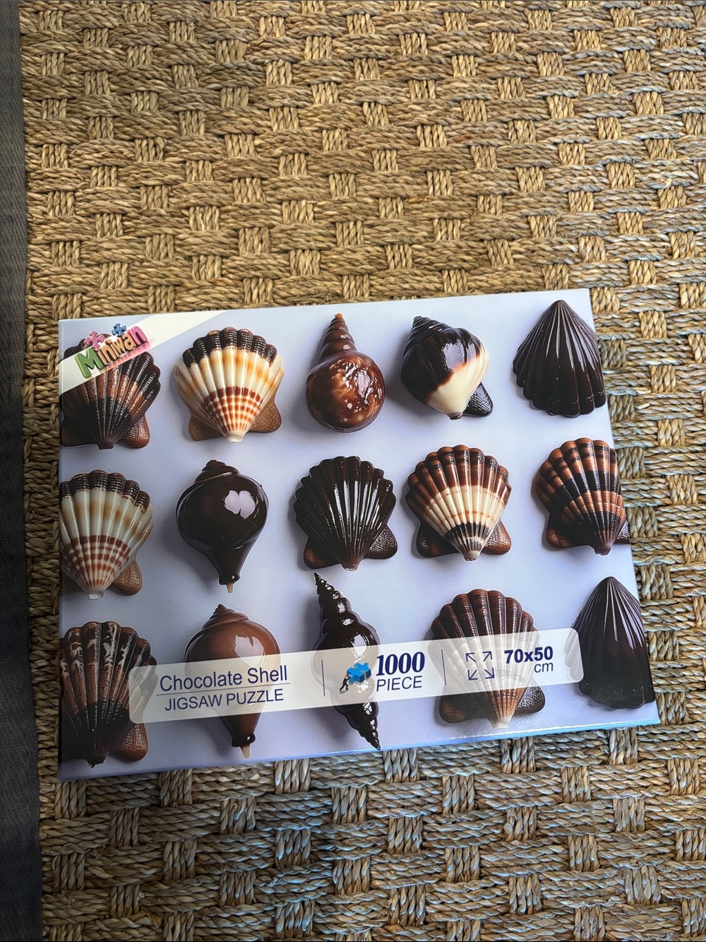 Chocolate shells 1000 piece jigsaw puzzle